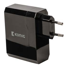 ADAPTADOR KONIG USB PARA DOS PUERTOS