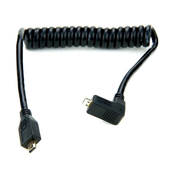 CABLE ATOMOS ACODADO MICRO HDMI A MICRO HDMI (30CM-45CM)