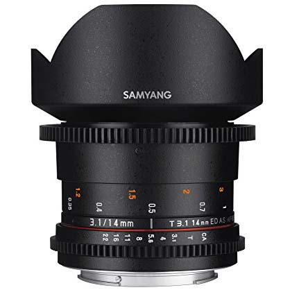 OBJETIVO SAMYANG 14 T3.1 SONY V-DSLR II ED AS IF UMC