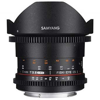 OBJETIVO SAMYANG 8 T3.8 NIKON F UMC CS II V-DSLR