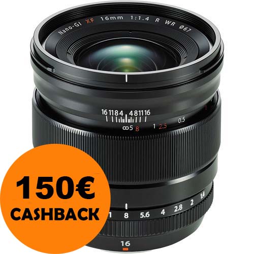 OBJETIVO FUJI XF 16/1.4 R WR