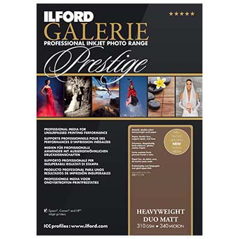 PAPEL ILFORD A4 50H GALERIE PRESTIG HEAVYWEIGHT DUO MATT 310