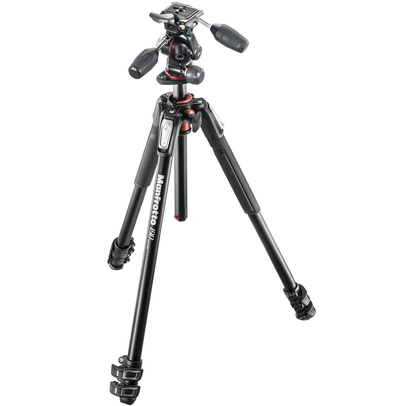 TRIPODE MANFROTTO MK190XPRO3-3W CON ROTULA 3 WAY