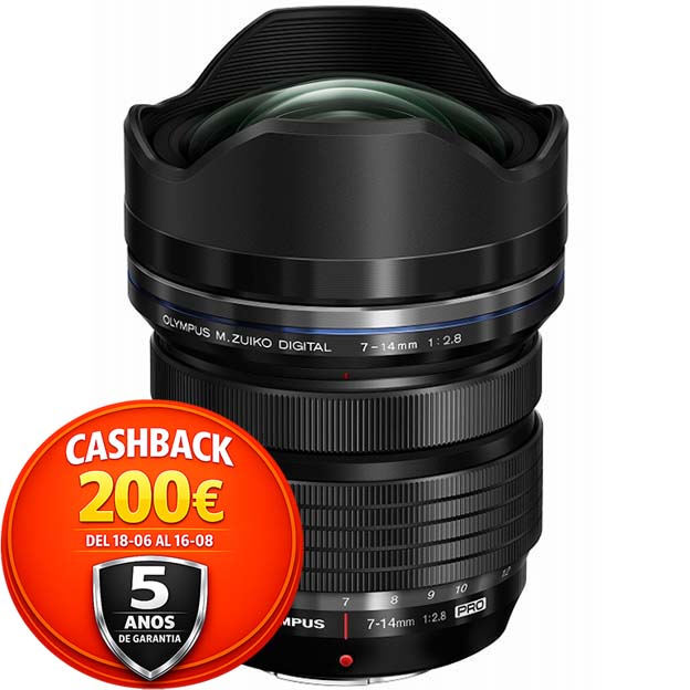 OBJETIVO OLYMPUS AF 7-14/2.8 PRO BLACK  MFT