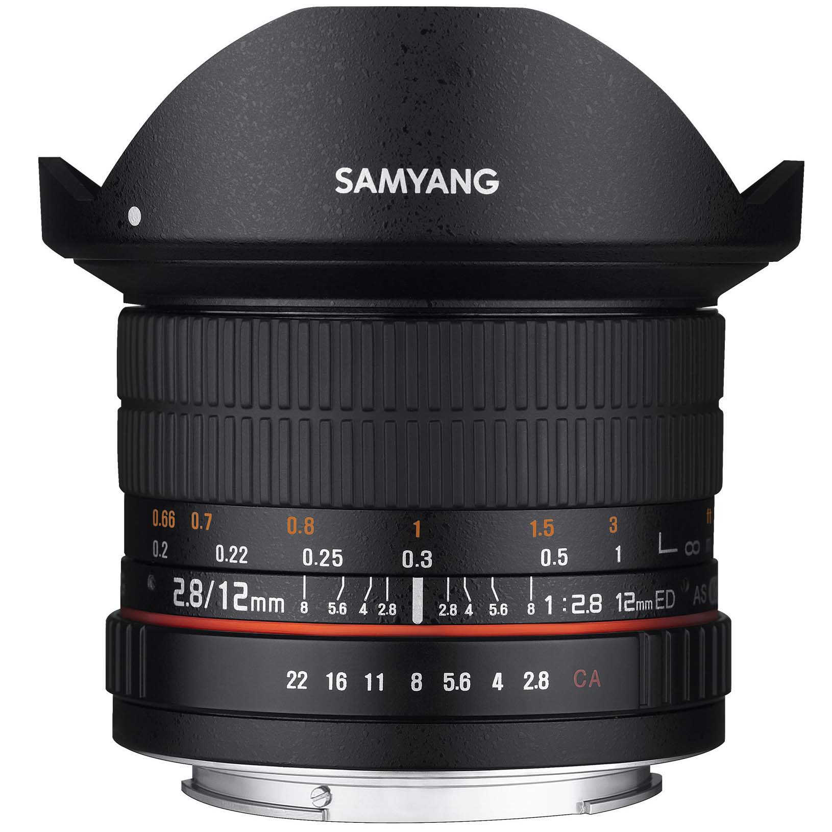OBJETIVO SAMYANG 12/2.8 MFT ED AS NCS