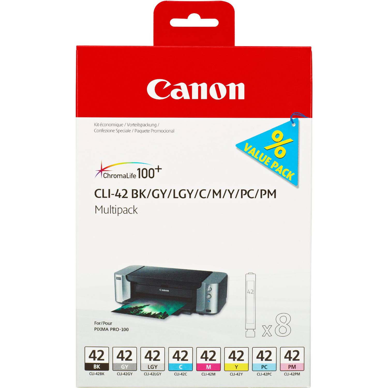 TINTA CANON CLI-42 MULTIPACK