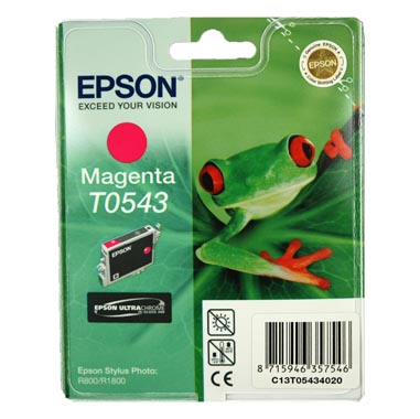 TINTA EPSON T0543 MAGENTA PARA R800 R1800 13 ML EPSON 