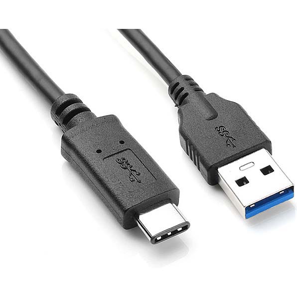 CABLE HAMA USB 3.0 A USB-C 0.75 mts