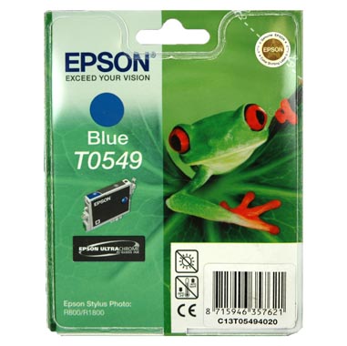 TINTA EPSON T0549 AZUL PARA R800 R1800 13 ML EPSON 