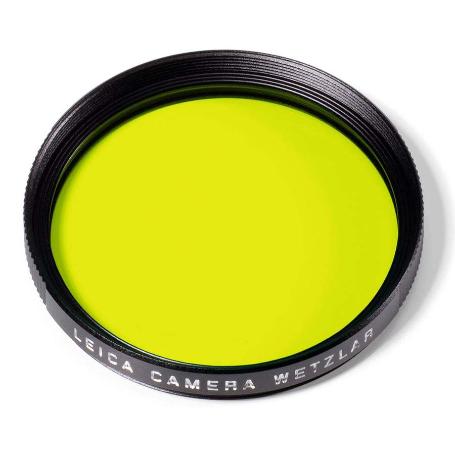 FILTRO LEICA 39 AMARILLO (NEGRO)