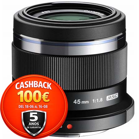 OBJETIVO OLYMPUS AF 45/1.8 MFT BLACK