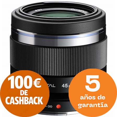 OBJETIVO OLYMPUS AF 45/1.8 MFT BLACK