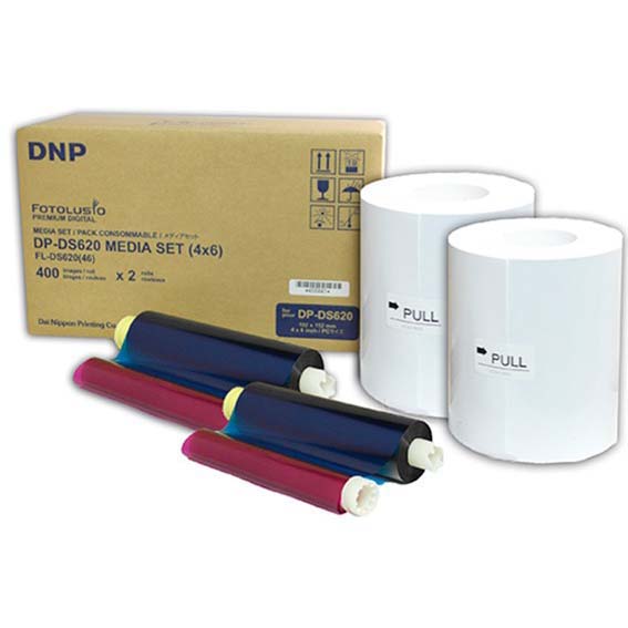 KIT DE IMPRESION DNP 10X15 (800 COP) 15X20 (400) DS620