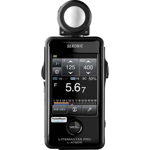 FOTOMETRO SEKONIC L-478DR LITEMASTER PRO RADIO PHOTTIX