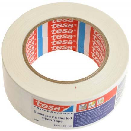CINTA AMERICANA TESA 5CM/25MTS BLANCA