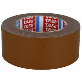 CINTA AMERICANA TESA 5CM/25MTS MARRON
