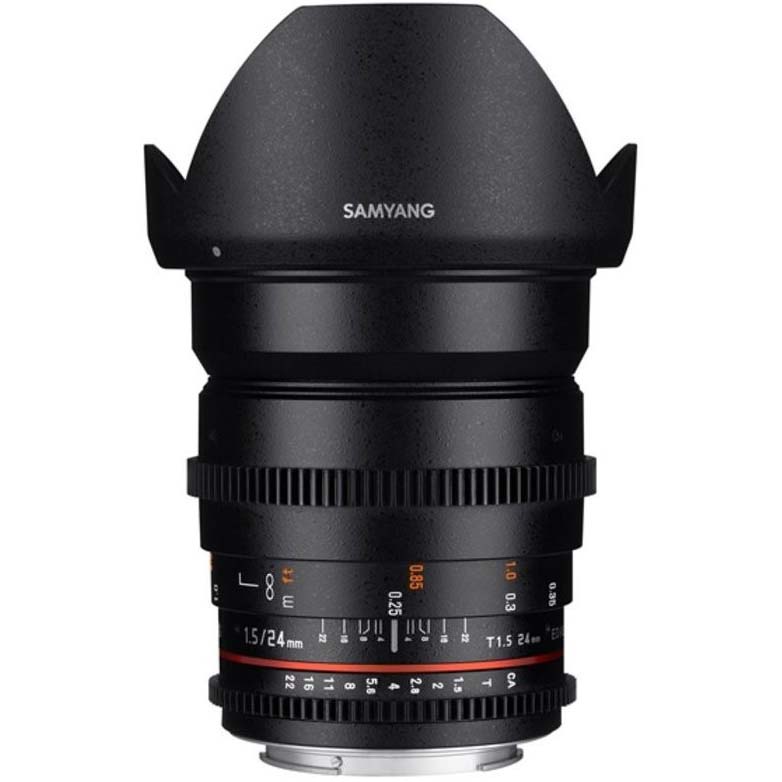 OBJETIVO SAMYANG 24 T1.5 MFT V-DSLR II ED AS IF UMC