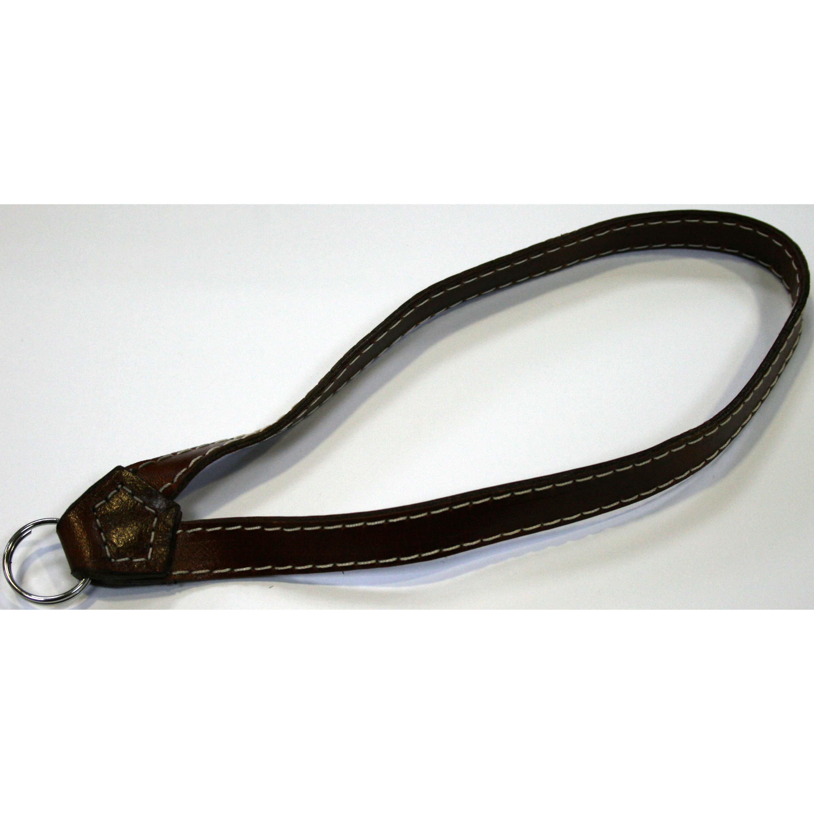 CORREA BYMERRO DE MANO MARRON OSCURO