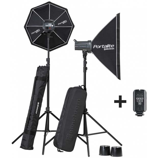 KIT ELINCHROM 2 D-LITE RX 4 SOFTBOX TO GO