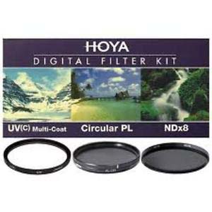 KIT DE FILTROS HOYA 52 MM (POLARIZADOR CIRCULAR + UV + ND8) HOYA 