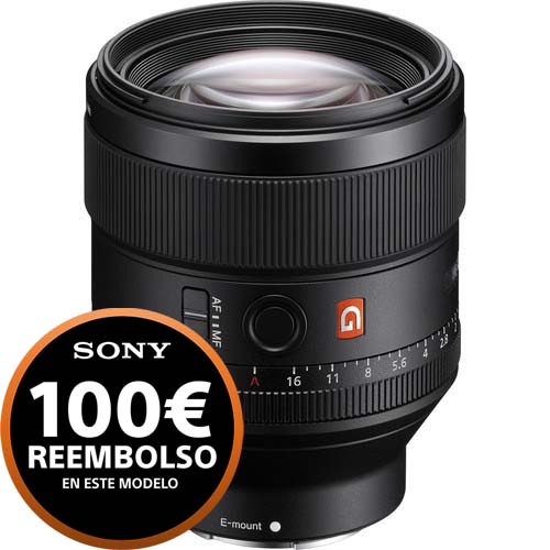 OBJETIVO SONY AF FE 85/1.4 GM