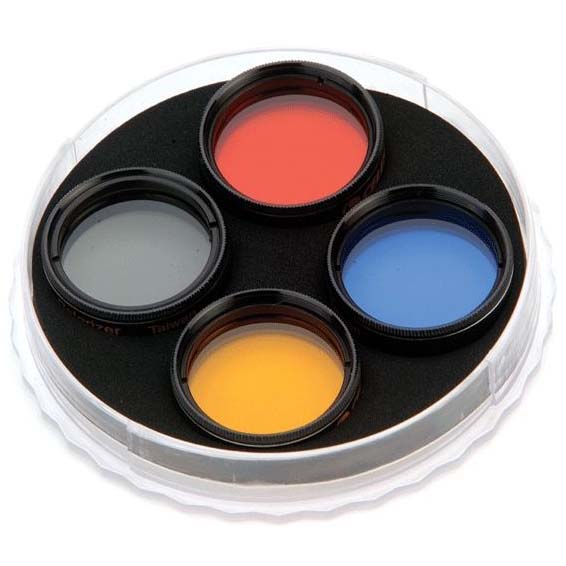KIT FILTROS CELESTRON (YELLOW-ORANGE-BLUE-ND) 31.8 MM