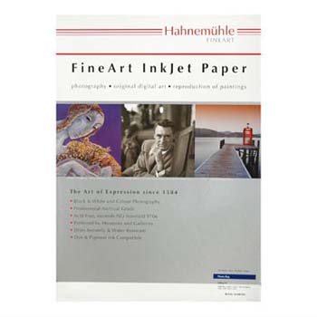 PAPEL HAHNEMUEHLE PHOTO RAG 188 GR 44\'X12MTS