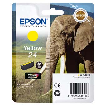 TINTA EPSON T2434 AMARILLO PARA XP-760  8.7 ML