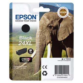 TINTA EPSON T2431 NEGRO PARA XP-760 10 ML