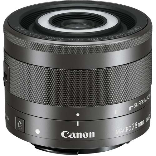 OBJETIVO CANON EFM 28/3.5 IS STM MACRO