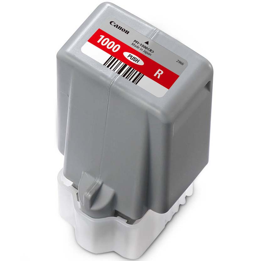 TINTA CANON PFI-1000 ROJO 80 ML P/PRO-1000