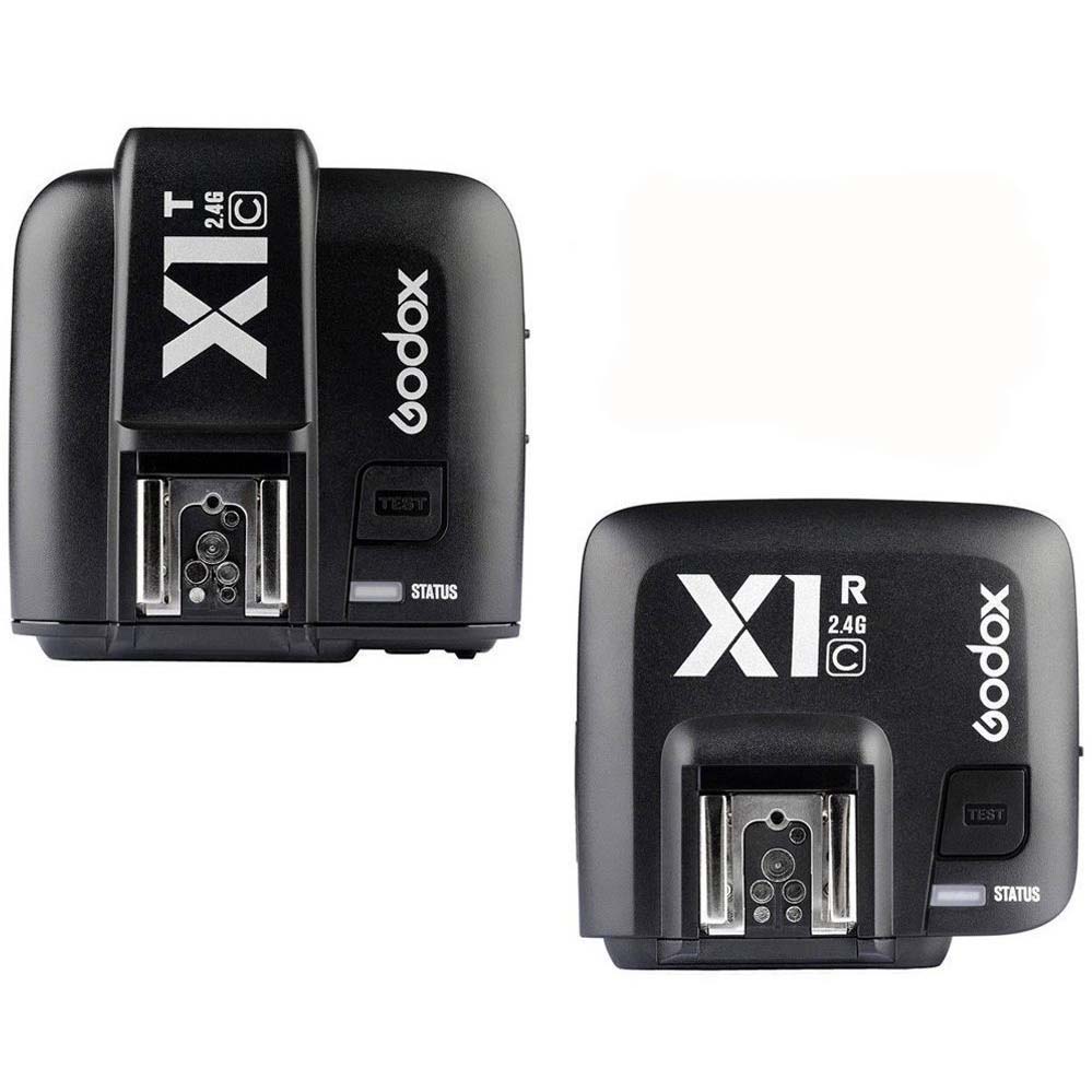DISPARADOR GODOX FLASH KIT X1C CANON (EMISOR+RECEPTOR)
