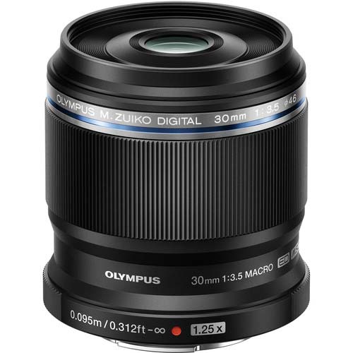 OBJETIVO OLYMPUS AF 30/3.5 MACRO MFT PREMIUM (BLACK)