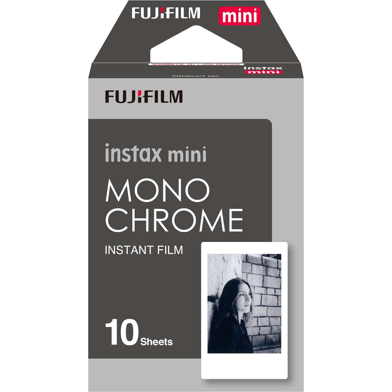 PELICULA FUJI INSTAX MINI 10 EXP MONOCHROME