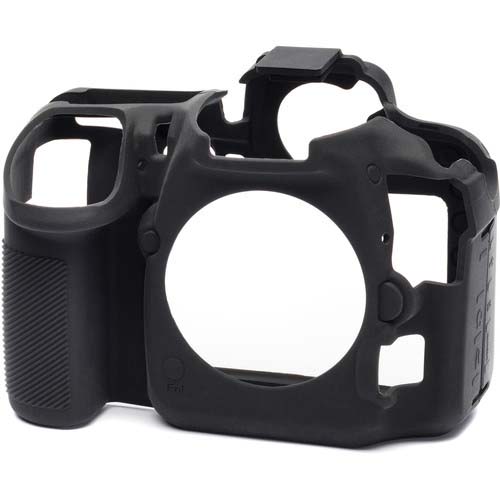 FUNDA EASYCOVER DE SILICONA P/NIKON D500 (NEGRA)
