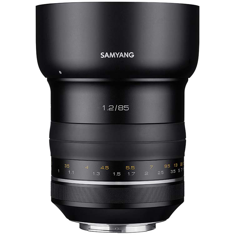 OBJETIVO SAMYANG 85/1.2 XP EOS