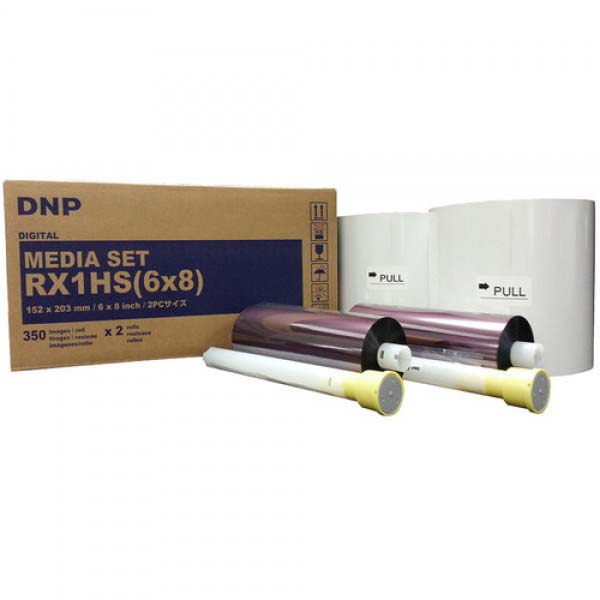 KIT DE IMPRESION DNP 15X20 (700 COPIAS) DS-RX1 HS
