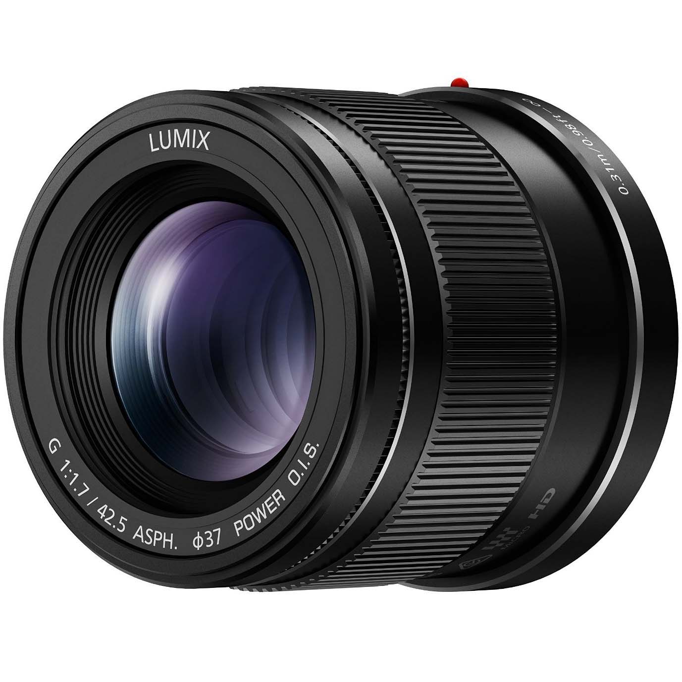 OBJETIVO PANASONIC AF 42.5/1.7 POWER O.I.S. NEGRO