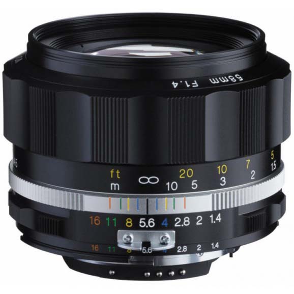 OBJETIVO VOIGTLANDER 58/1.4 NOKTON SL II S NEGRO (NIKON AI-S