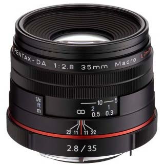 OBJETIVO PENTAX AF 35/2.8 DA HD MACRO LIMITED (BLACK)