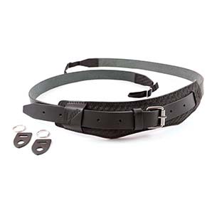 CORREA 4V DESIGN SELLA CARBONO/NEGRO - KIT ENGANCHE UNIVERS