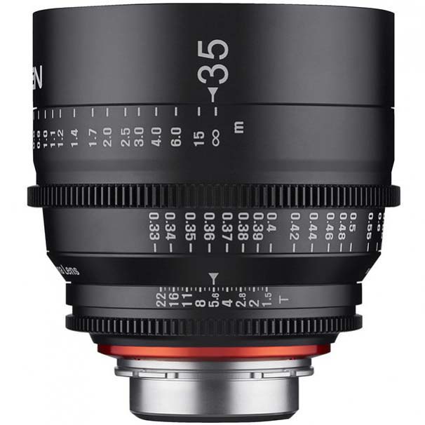 OBJETIVO SAMYANG 35 T1.5 CANON EOS XEEN CINEMA LENS