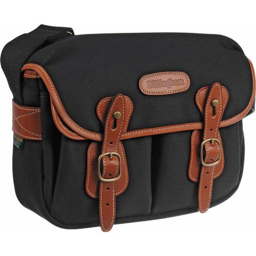ESTUCHE BILLINGHAM HADLEY SMALL NEGRO LONA/TOSTADO