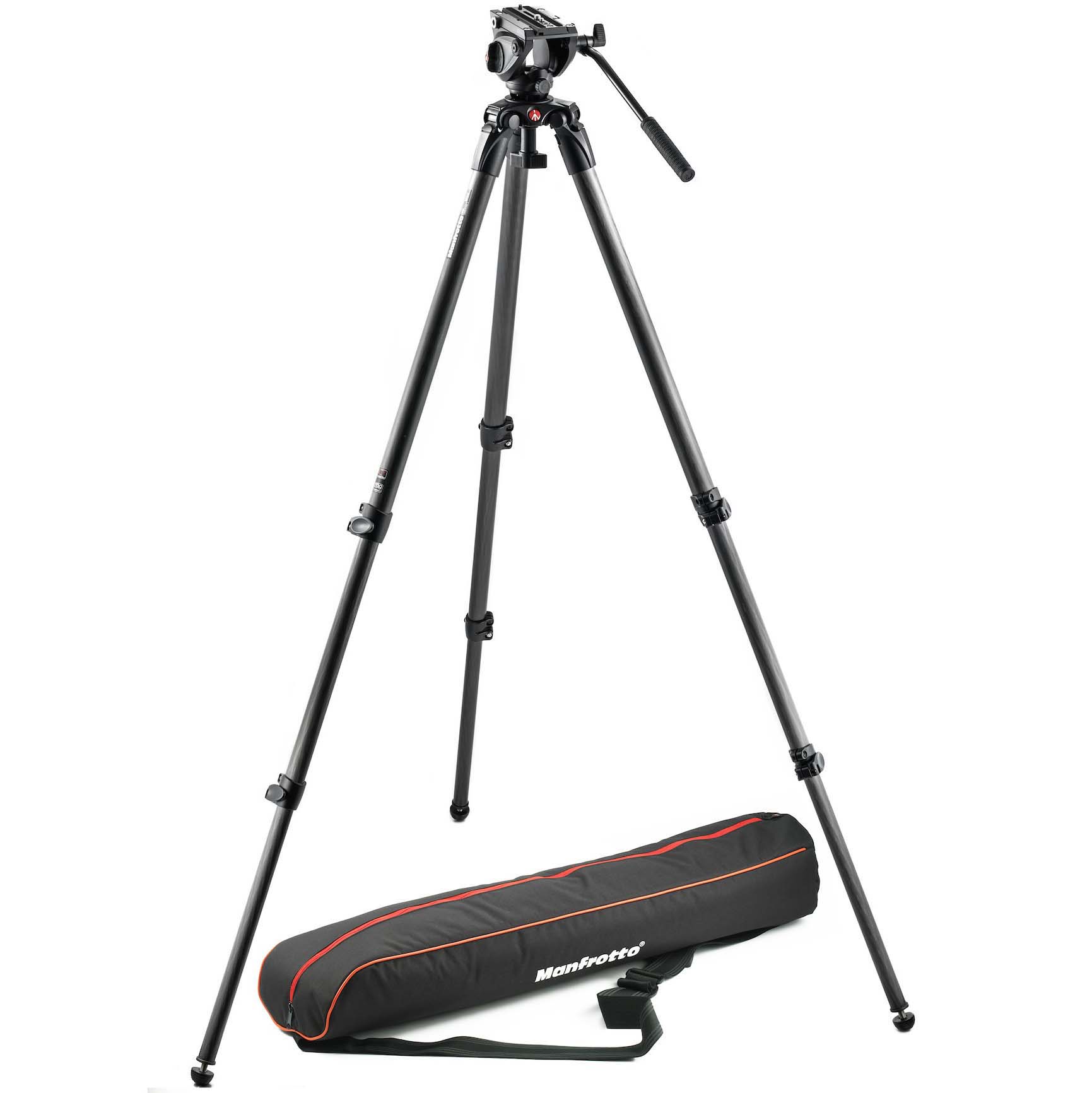 TRIPODE MANFROTTO MVK500C (TRIP CARB MPRO535 + ROT MVH500A)