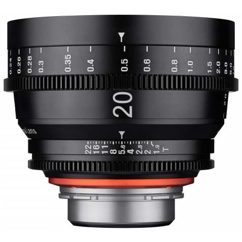 OBJETIVO SAMYANG 20 T1.9 EOS XEEN FF CINE ED AS UMC