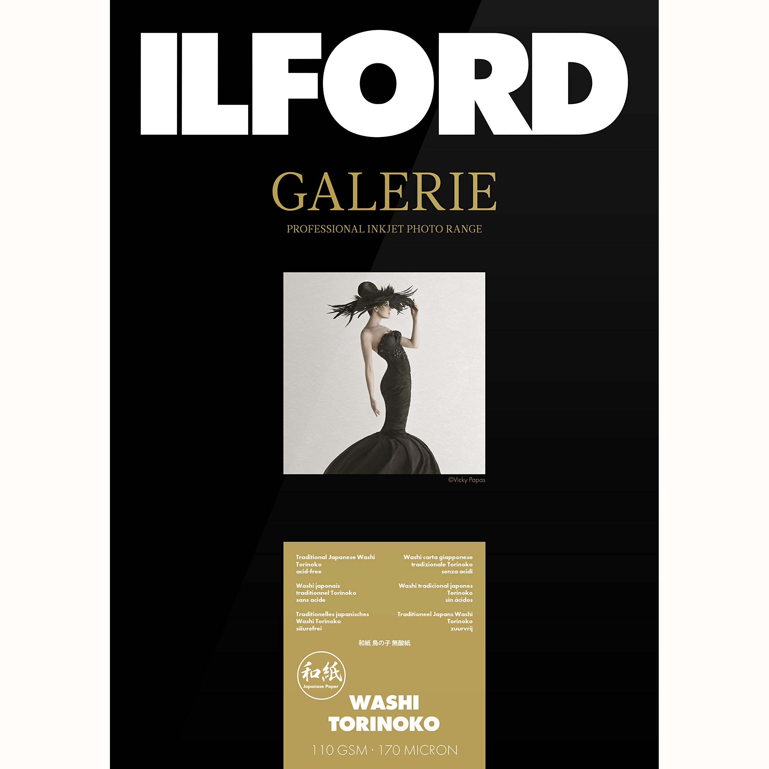 PAPEL ILFORD A4 25H GALERIE PRESTIGE WASHI TORINOKO 110 GR