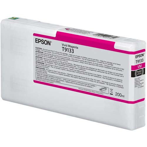 TINTA EPSON T9133 VIVID MAGENTA 200 ML P/SC-P5000