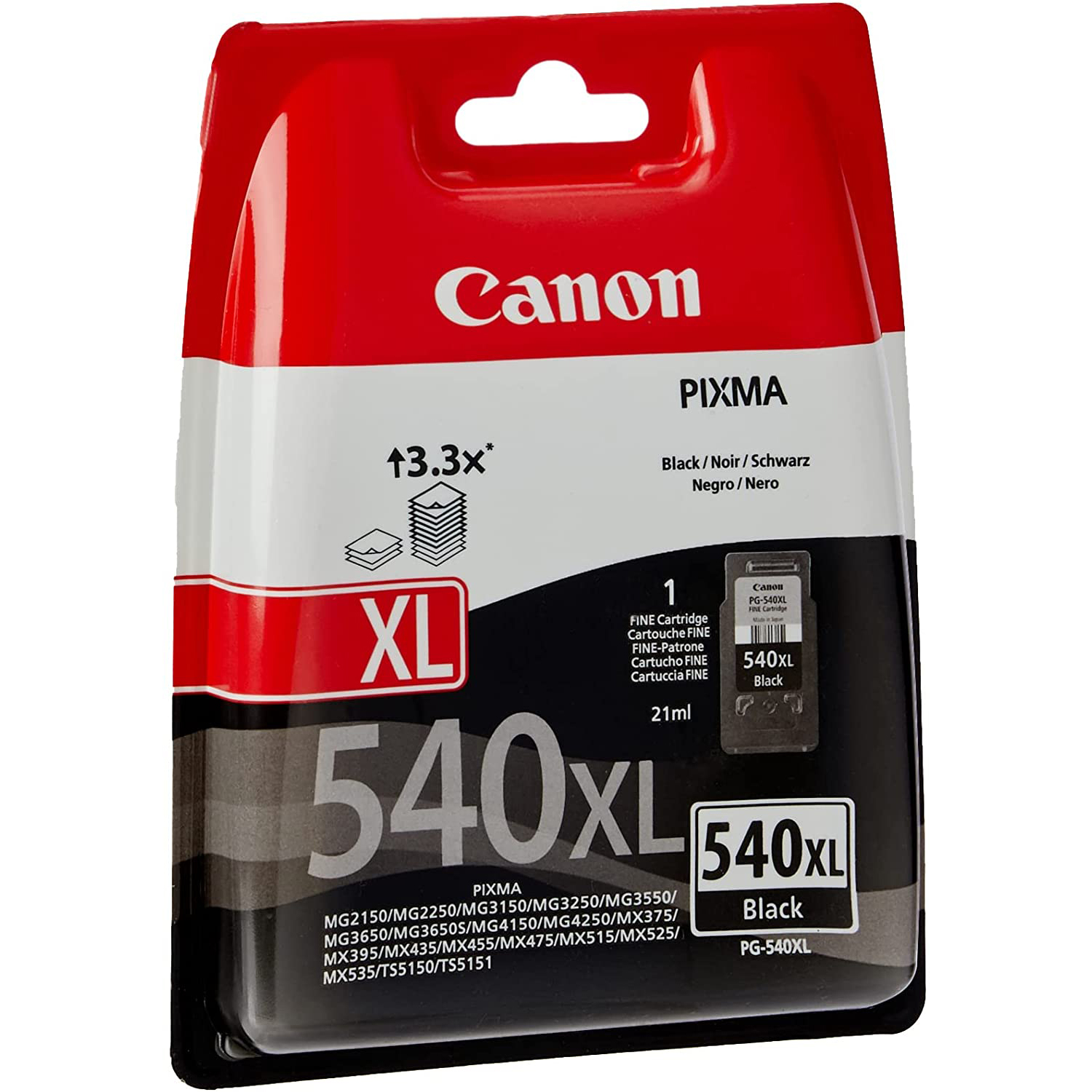 presumir Aleta En riesgo Fotocasión: TINTA CANON PG-540 XL NEGRA | CANON | > Impresión, escáneres y monitores > Impresoras chorro de tinta y accesorios > Tintas presumir Aleta En riesgo Fotocasión: TINTA CANON PG-540 XL NEGRA | CANON | > Impresión, escáneres y monitores > Impresoras chorro de tinta y accesorios > Tintas