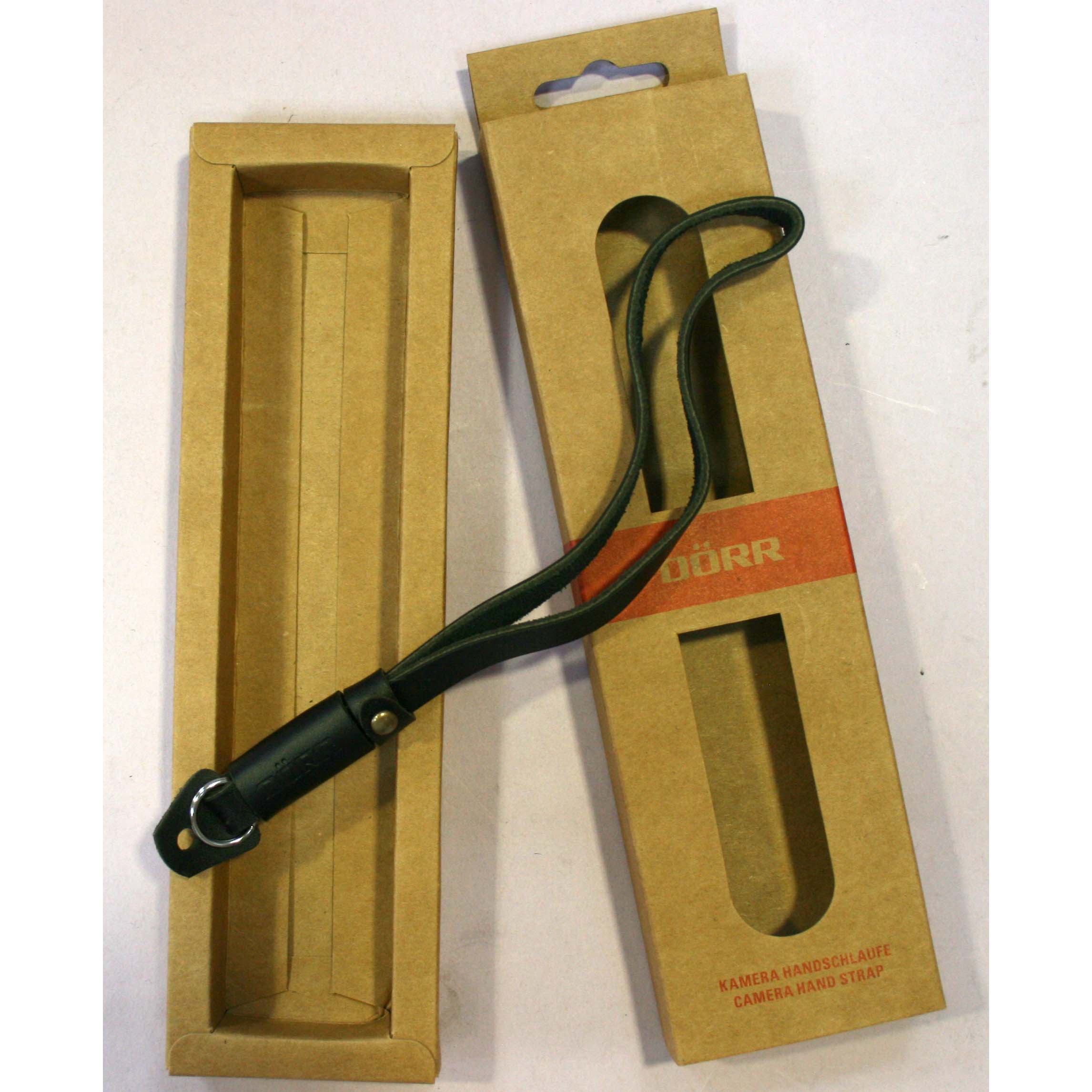 CORREA DORR LOOP PIEL 22X1.2 CM NEGRA