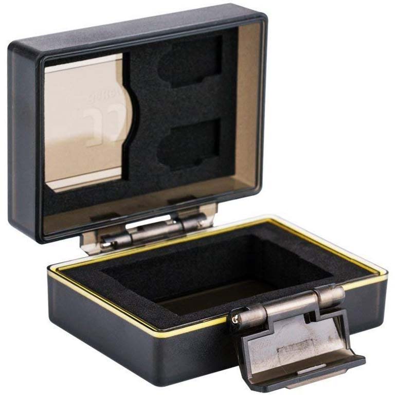 ESTUCHE JJC BC-NPFW50 P/BATERIA NP-FW50 + SD + MICRO SD